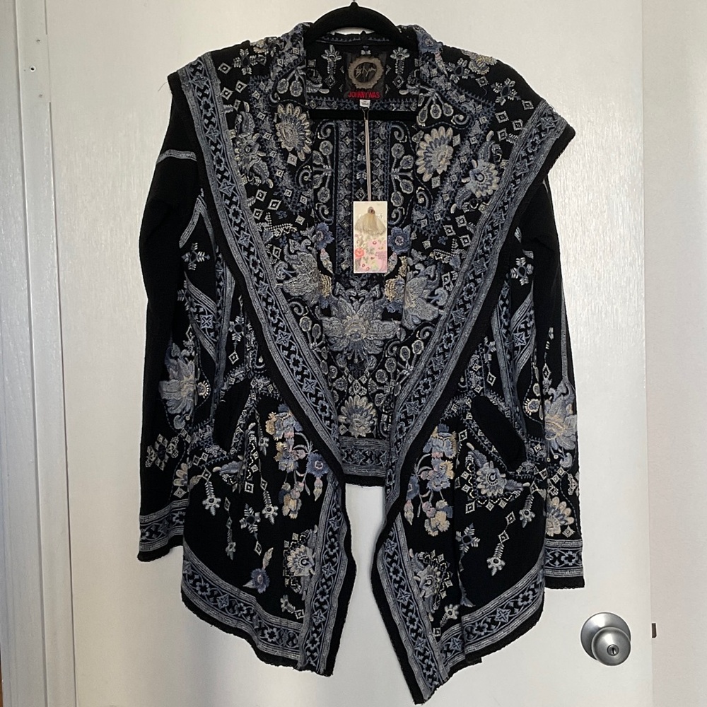 Johnny Was Klios Short Hoodie XS - Picture 3 of 7